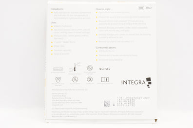 Integra 31722 MEDIHONEY Adhesive WITH HCS Sheet 2.8inch x 2.8inch - Box of 10